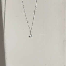 ｜純銀項鍊｜炫目 &bull; 芒星 毛衣鏈頸鏈鎖骨鏈 單只販售
