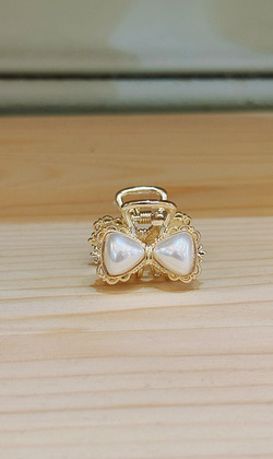 ｜鯊魚夾｜不散 ‧ 珍珠 髮夾邊夾瀏海夾髮飾 單只販售