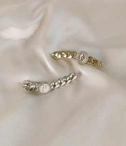 ｜壓夾｜引領 ‧ 錢幣鍊條 髮夾瀏海夾髮飾 單只販售