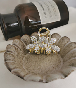 ｜鯊魚夾｜閃耀 ‧ 兩朵小花 抓夾瀏海夾盤髮夾 單只販售