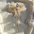 ｜彈簧夾｜仙仙碎花蝴蝶結 髮夾髮飾邊夾壓夾抓夾 單隻販售(浪漫公主風)_10