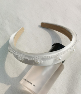 ｜髮箍｜時光小徑‧ 水晶環繞 髮夾髮飾 單隻販售