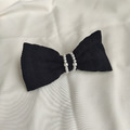 ｜彈簧夾｜純色蛋糕緞面蝴蝶結 髮夾髮飾邊夾壓夾抓夾 單隻販售(日式貴族風)_2