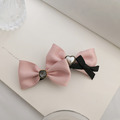 ｜壓夾｜雙雁 ‧ 蝴蝶結復古可愛 髮夾髮飾邊夾壓夾鯊魚夾 單只販售(神秘可愛)_4