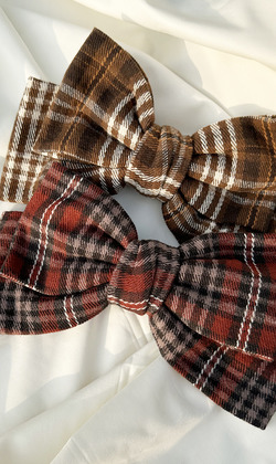 ｜彈簧夾｜如歌的蝴蝶 ‧ 英倫學院風蝴蝶結 髮夾髮飾鯊魚夾 單隻販售