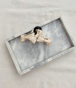 ｜鯊魚夾｜層層蝴蝶結 髮夾髮飾邊夾壓夾鯊魚夾