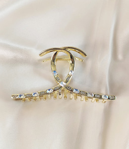 ｜鯊魚夾｜時光永刻 ‧ 小香水晶 抓夾瀏海夾盤髮夾 單只販售