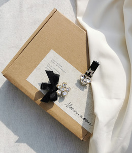 ｜壓夾｜繁華如夢 ‧ 鋯石愛心小花 髮夾髮飾邊夾壓夾鯊魚夾 單支販售