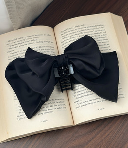 ｜鯊魚夾｜陽光 • 多層蝴蝶結 布藝髮圈髮束髮飾 單支販售