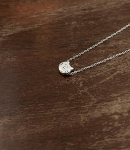 ｜純銀項鏈｜開朗 • 貓貓 毛衣鏈頸鏈鎖骨鏈 單只販售