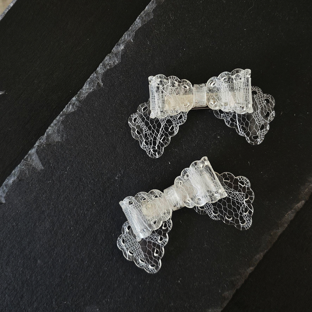 ｜壓夾｜宛若 • 壓克力蕾絲蝴蝶結 髮夾劉海夾邊夾髮飾 單支販售_6083ea0d749d10a59c227af79b772ee9.jpg