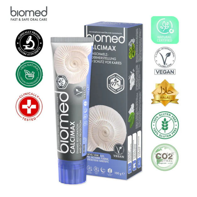 【修復琺瑯質】礦強化補釉鹽味牙膏(100g)