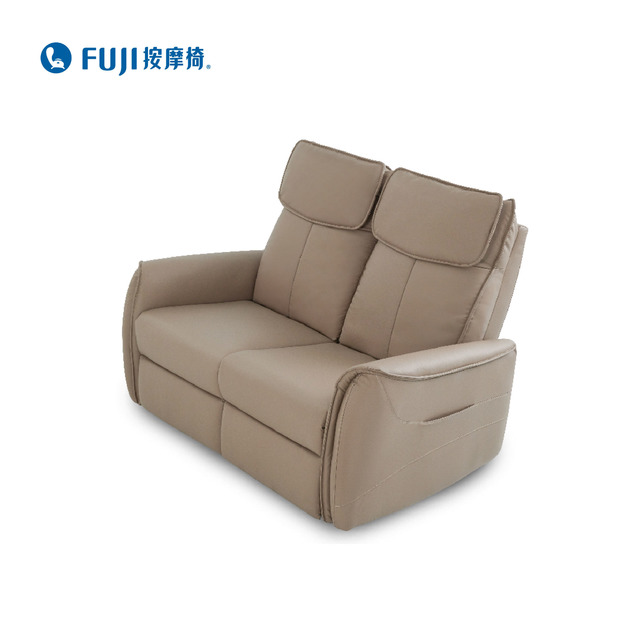 FUJI按摩椅 FG-1070 樂沙發│按摩沙發椅 (雙人/樂活棕/舒心藍)