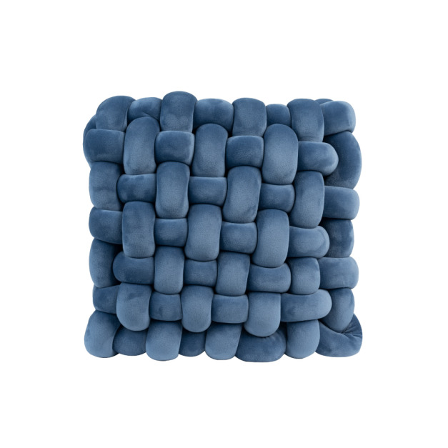 FTP-230多功能編織靠墊(藍)