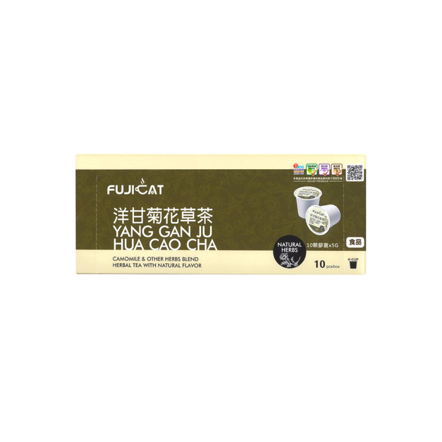 KCC-3001洋甘菊花草茶膠囊10入/盒(適用FUJICAT咖啡機)