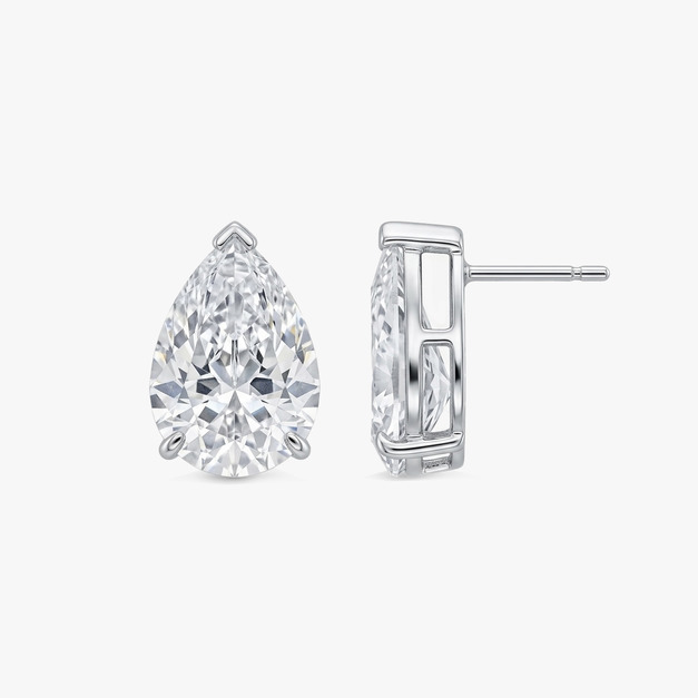 梨形鑽耳環 PEAR DIAMOND EARRINGS