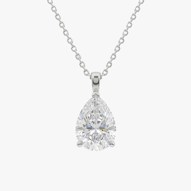 梨形鑽項鍊 PEAR DIAMOND  NECKLACE