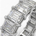 冰糖全鑽戒指（寬版） EMERALD CUT PAVE RING_1