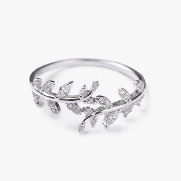 FEATHER開口戒指(銀) FEATHER RING