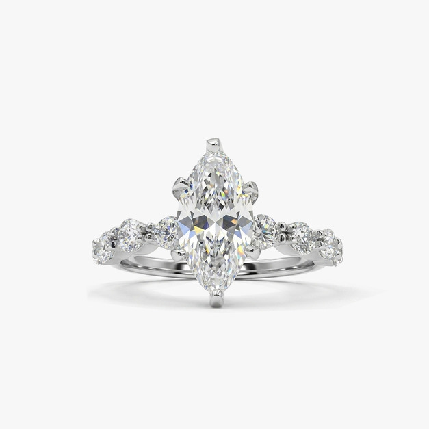 光芒戒指 MARQUISE DIAMOND RING