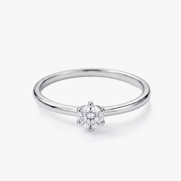 尾戒 | 單鑽戒指(銀) MINI RING