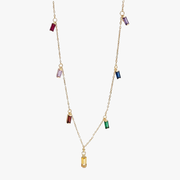 彩鑽項鍊 COLOR DIAMOND NECKLACE