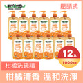 【12入組/箱】輕身體艷 柑橘洗碗精 (壓頭式) 1000ML_1