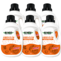 【6入組】 輕身體艷柑橘精油小蘇打配方洗衣精 2000ml/g_1