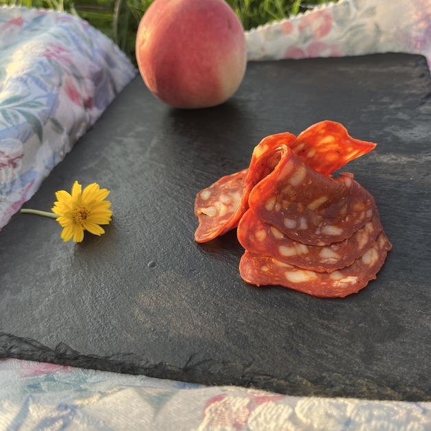 歐式風乾臘腸-煙燻紅椒(SALAMI-Paprika)80g