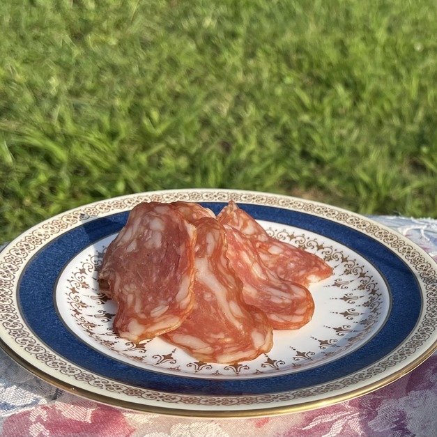 歐式風乾臘腸-原味淡煙燻(SALAMI-Original Taste)80g