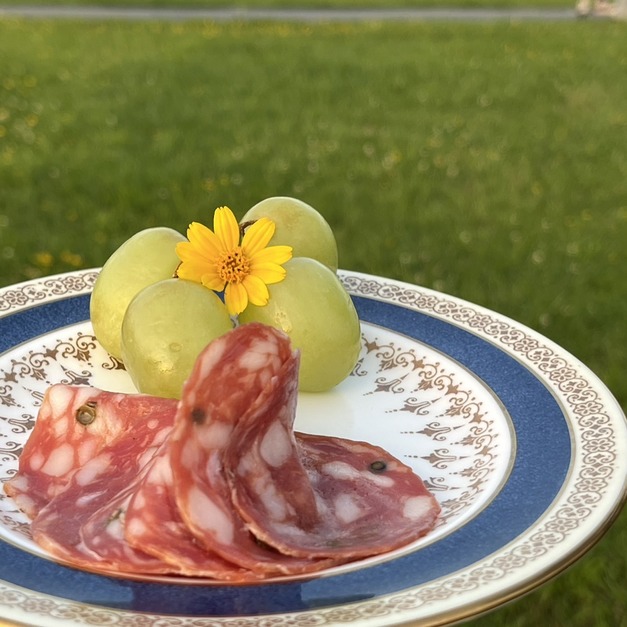 歐式風乾臘腸-綠胡椒(SALAMI-Green Pepper)80g