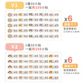 ◆耐高溫◆姓名貼【草原動物變裝秀1 V1~V2】小巧橫式 150入_7