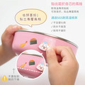 客製化繽紛三色碗 幸福飯糰【白柴】矽膠碗蓋_6