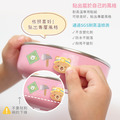 客製化繽紛三色碗 活力工程車【工程熊】矽膠碗蓋_6