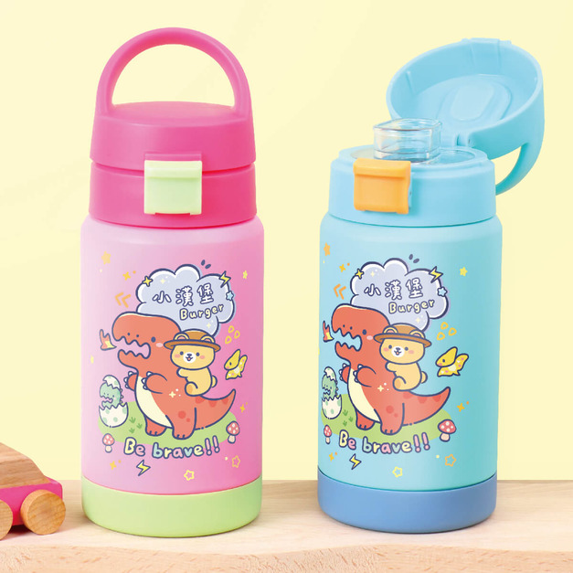 孩提 直飲式兒童專用保溫瓶【恐龍奇遇大冒險】