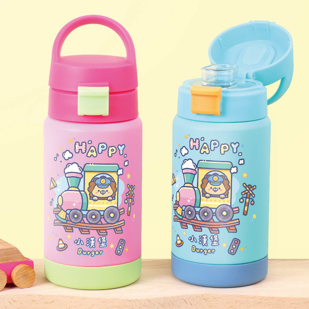 孩提 直飲式兒童專用保溫瓶【歡樂小火車】