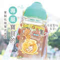 Tritan吸管式兒童水壺【環繞系列-甜甜蜂蜜熊】客製化禮物_3