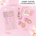 開學必備超值免運組【水晶貼+印章+鑰匙圈2入+專用小湯匙1入】_1