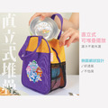 客製化三色碗+碗袋 獨家聯名救援小英雄【糖果機器人】(矽膠碗蓋)_21