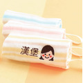 MIT姓名手帕紗布巾【短髮女孩】一組3入