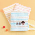 MIT姓名手帕紗布巾【捲毛男孩】一組3入_1