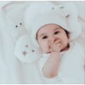 Firstdress｜*日本泉州毛巾* 晚安祝好夢嬰兒枕 (星星)