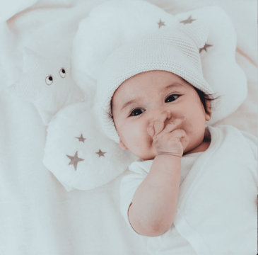 Firstdress｜*日本泉州毛巾* 晚安祝好夢嬰兒枕 (星星)