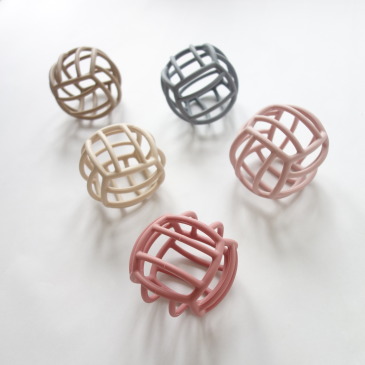 fika｜Baby ball 矽膠固齒器 (5色) *日本熱銷推薦！