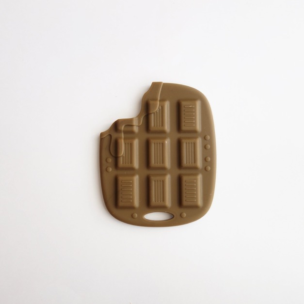 fika｜巧克力咬一口矽膠固齒器