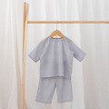 【預購】PUPO | 日本製・植染有機棉七分袖套裝 (5色) 80-110cm *小店長包色款！_13