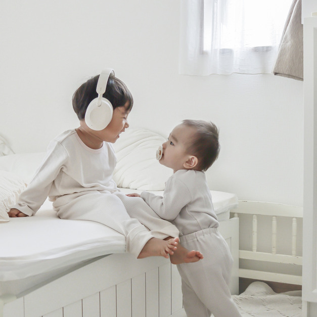 【預購】PUPO | 日本製・極親柔細條紋睡衣(2色) 80-90cm *小店長清單