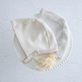 【預購】PUPO | 日本製・極親柔條紋新生兒帽 (2色) 40-44cm