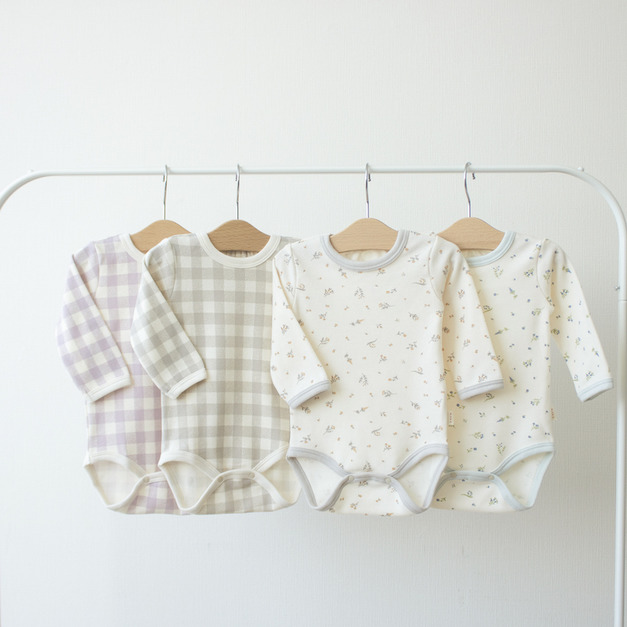 PUPO｜日本製・單穿就可愛長袖包屁衣(4色) 70-90cm 