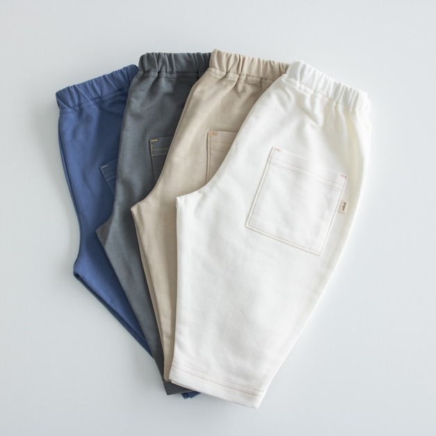 PUPO｜日本製・率性柔軟口袋寬褲(4色) 80-110cm  *小店長清單